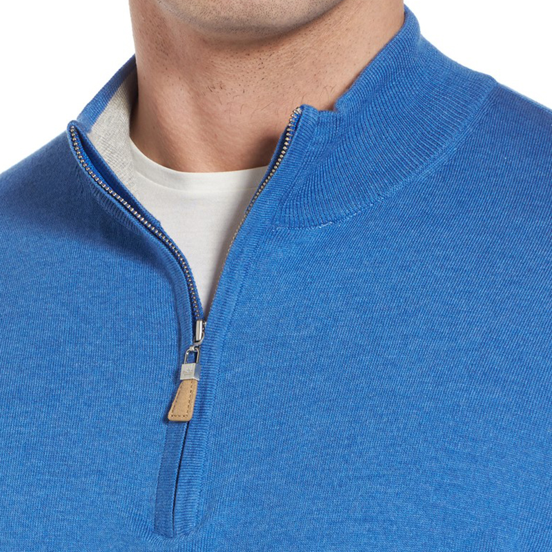 Quarter-Zip Pullover Sweater
